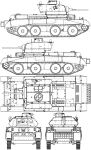 Чертеж танка Cruiser Mk.IV