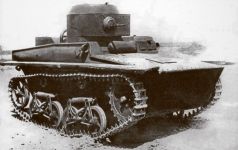Малый плавающий танк Т-37А