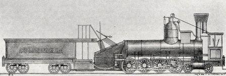 Паровоз Centipede образца 1855 г