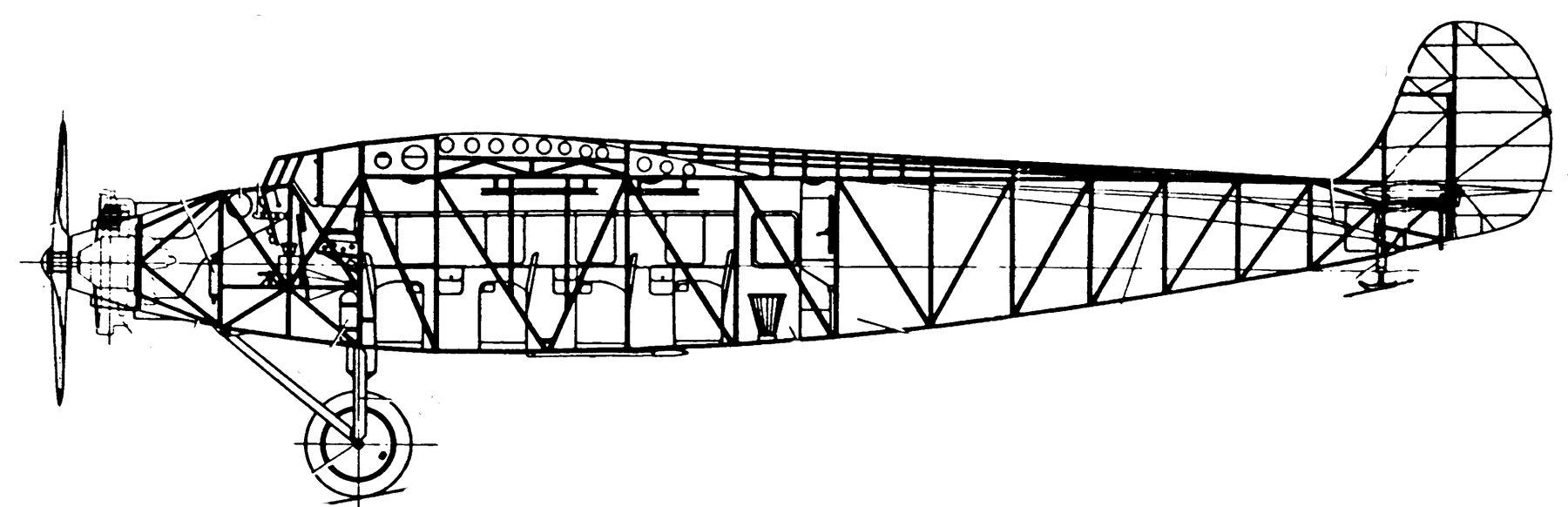 Компоновка самолета К-5
