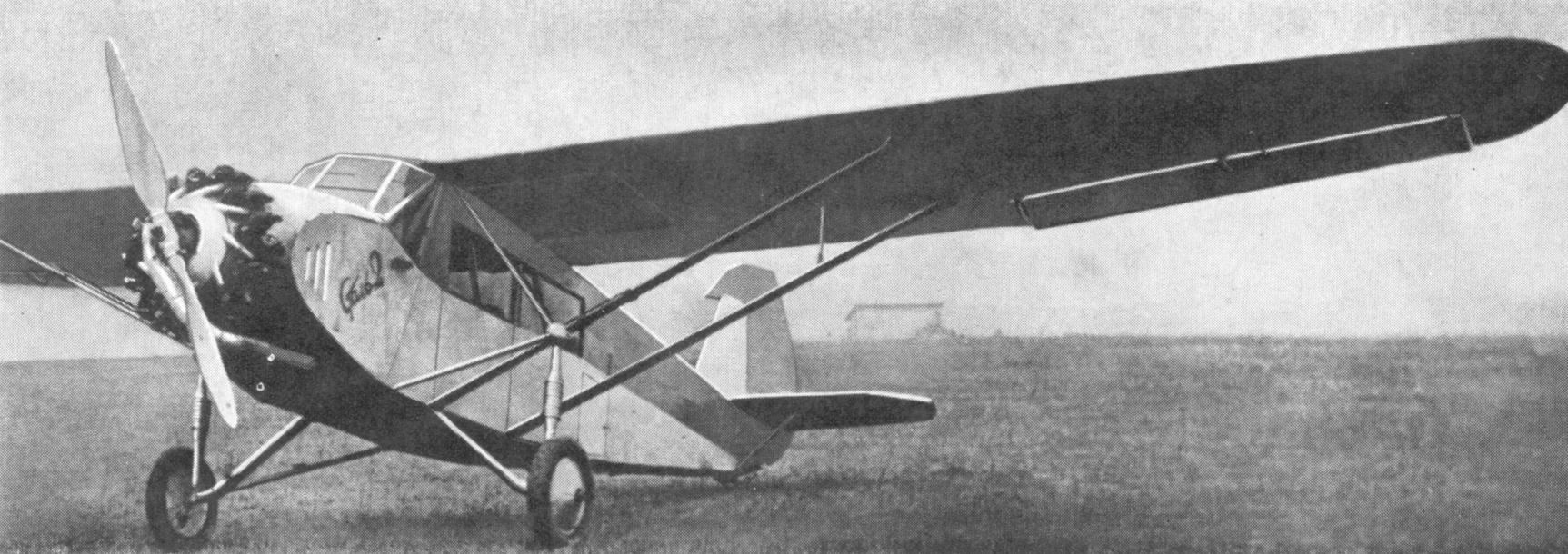 Самолет Сталь-2