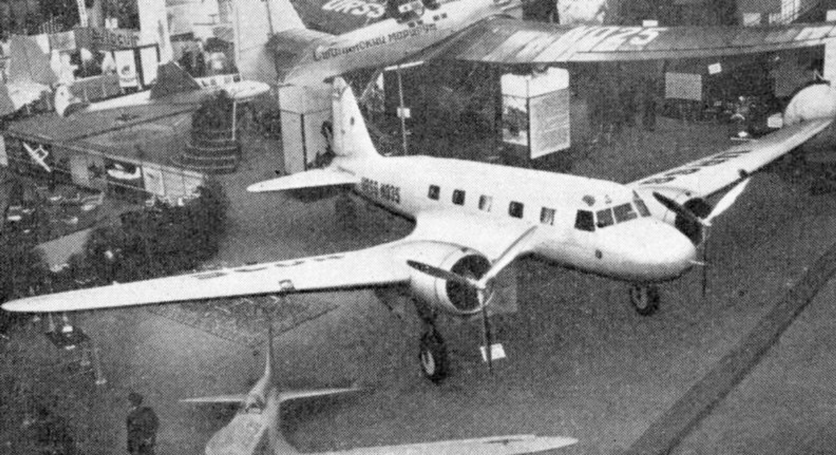 АНТ-35 на Парижском авиасалоне, 1936 год