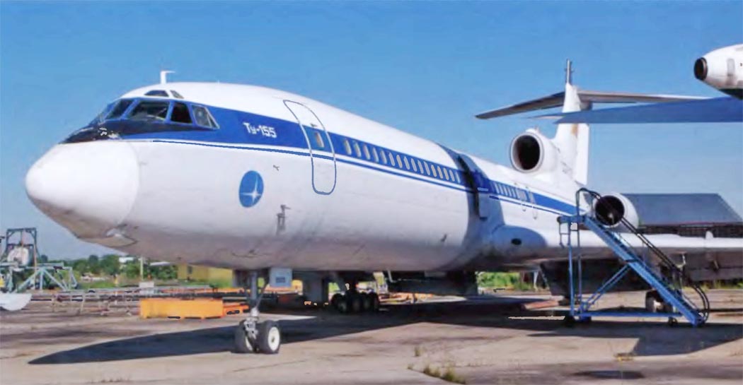 Летающая лаборатория Ту-155