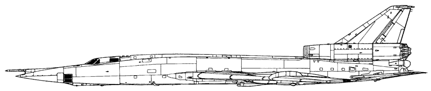 Силуэт Ту-22РД