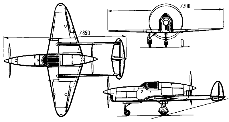 Чертеж САМ-13