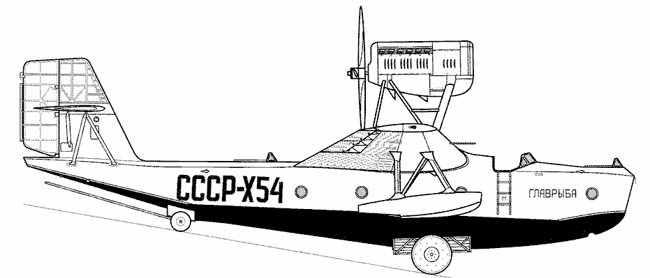 Самолет МП-1 с мотором М-17