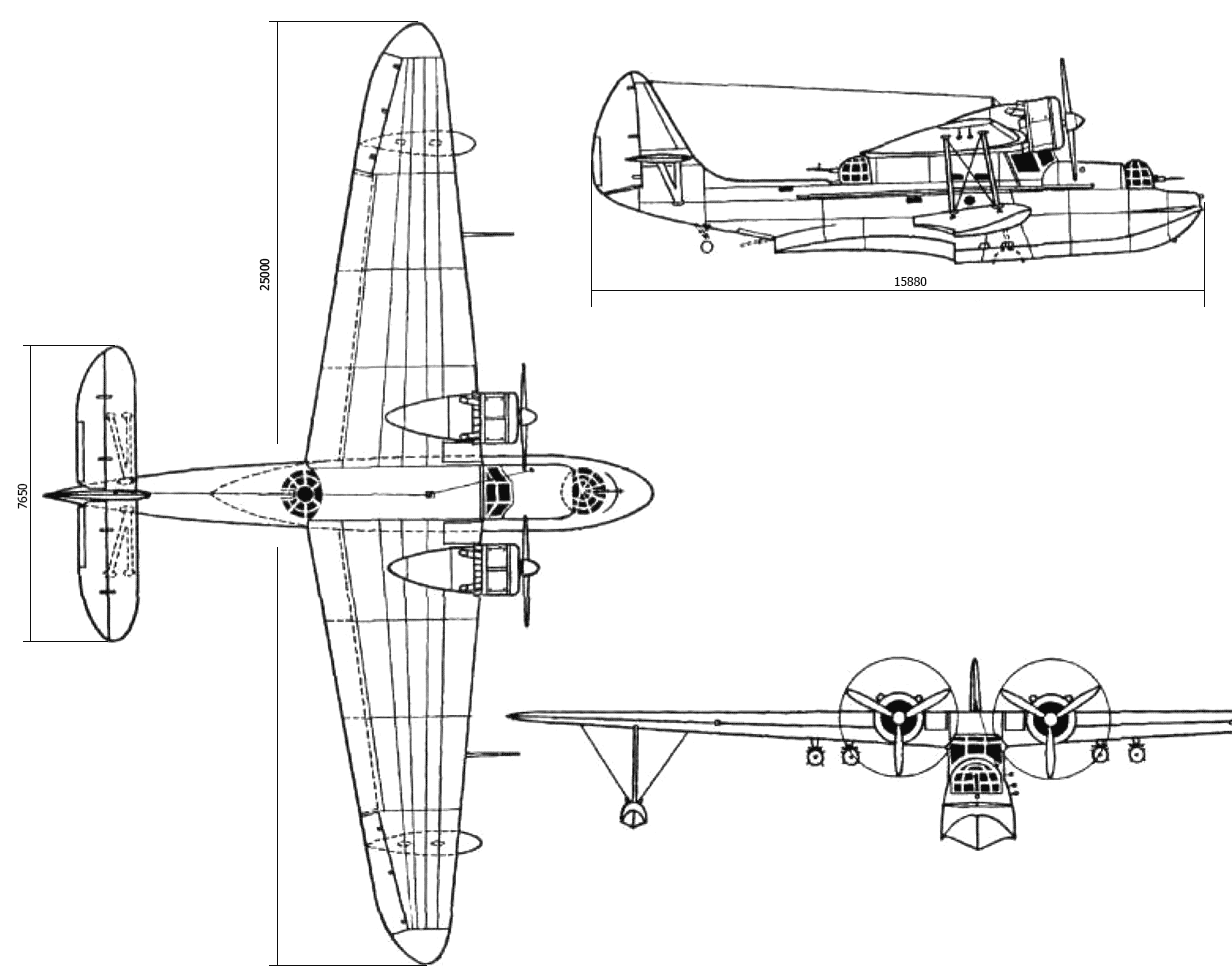 Чертеж самолета МДР-5