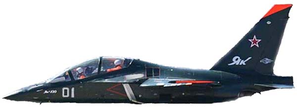Силуэт Як-130