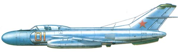 Силуэт Як-25