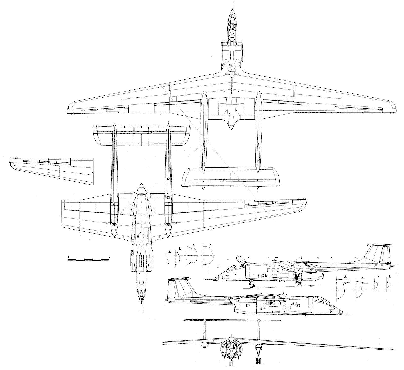 Чертеж М-17 Стратосфера