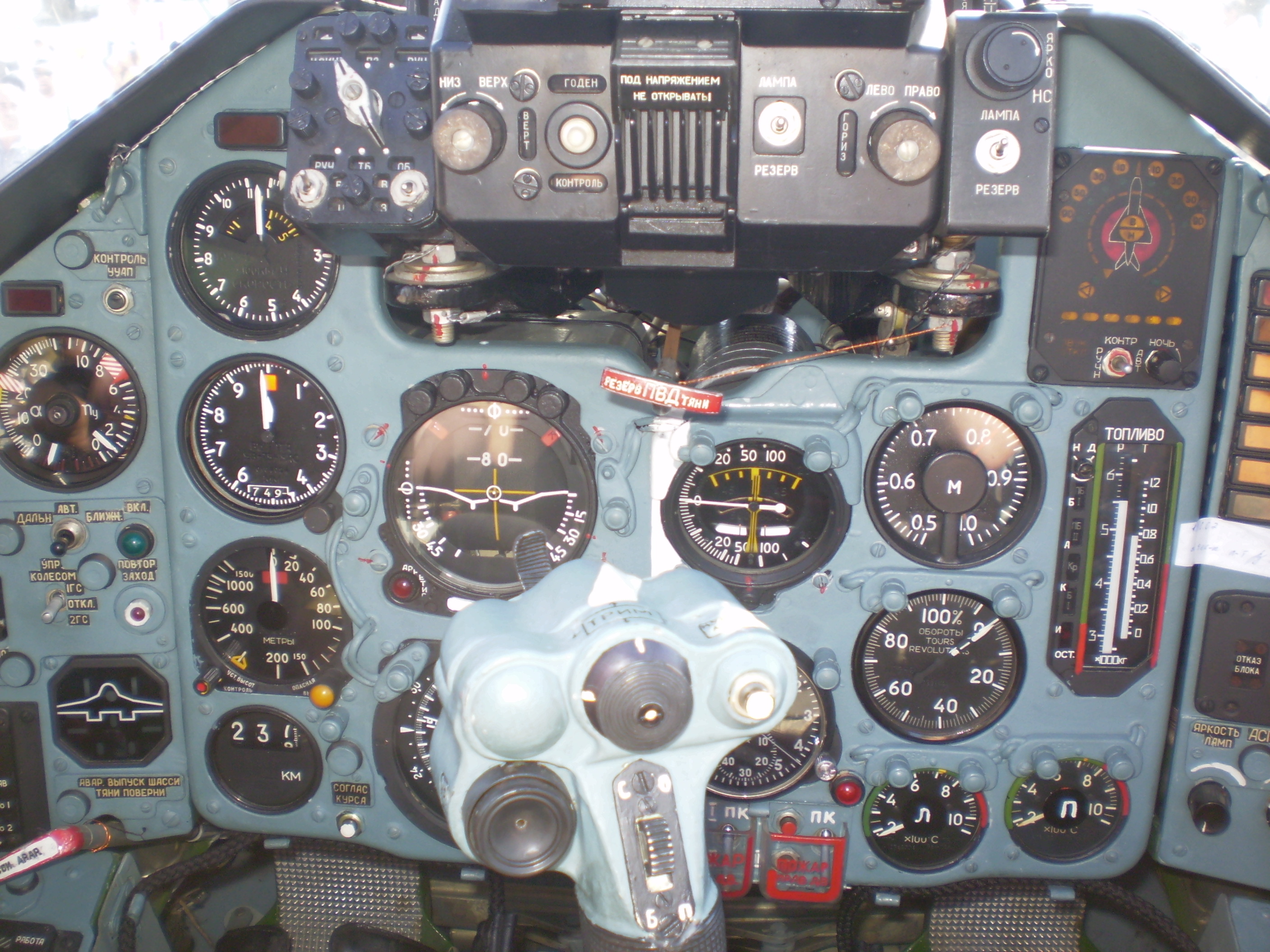 Приборная панель Су-25