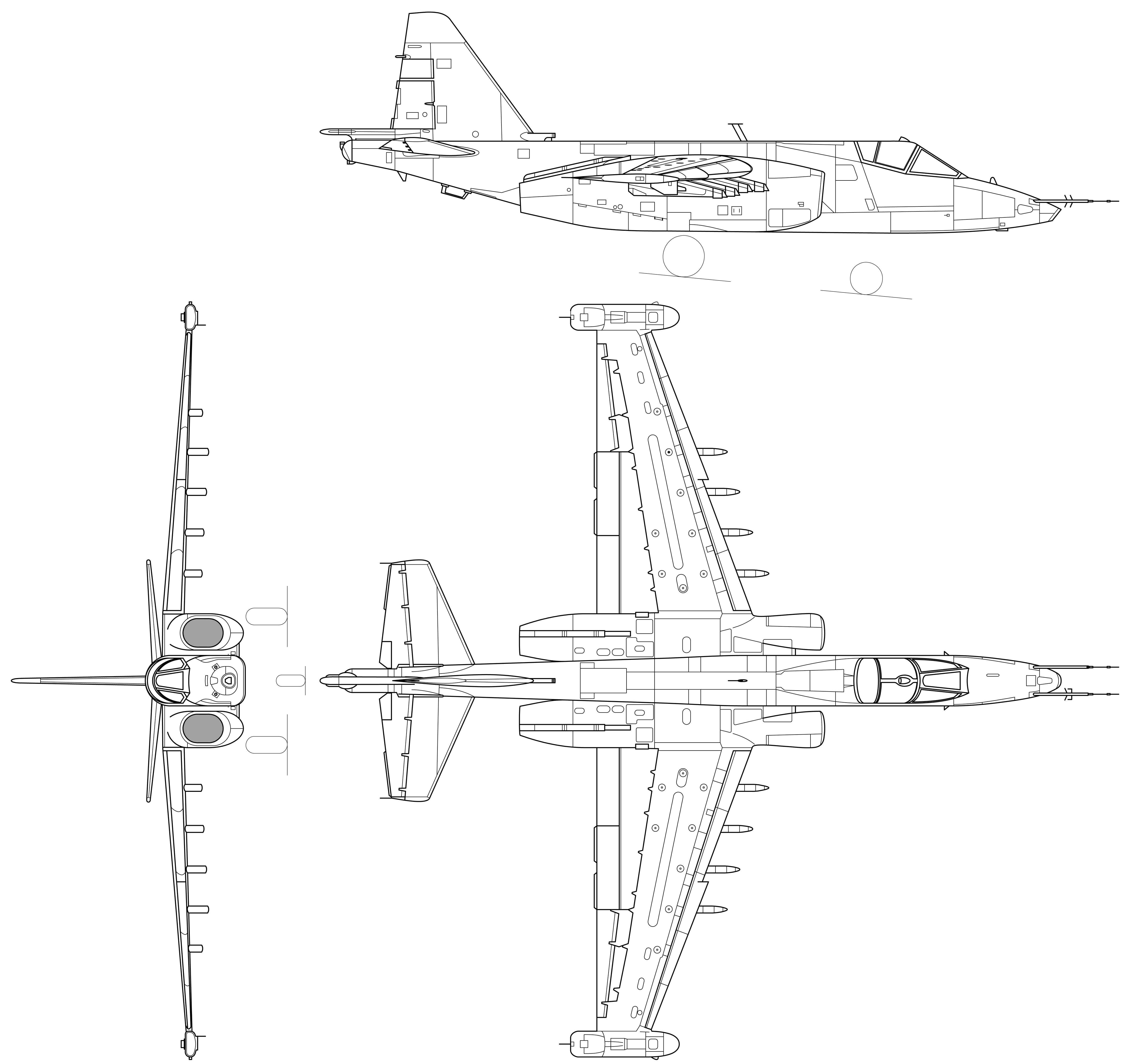 Чертеж Су-39