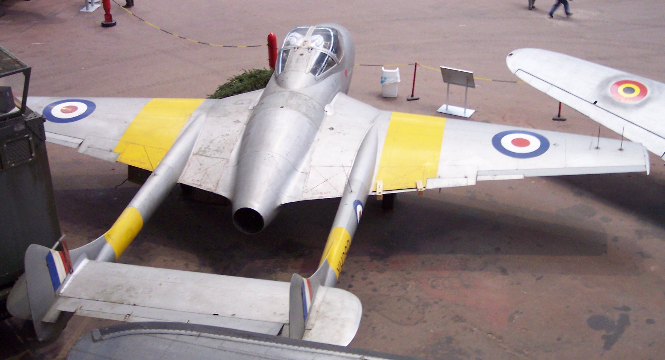 Истребитель Havilland DH.100 Vampire