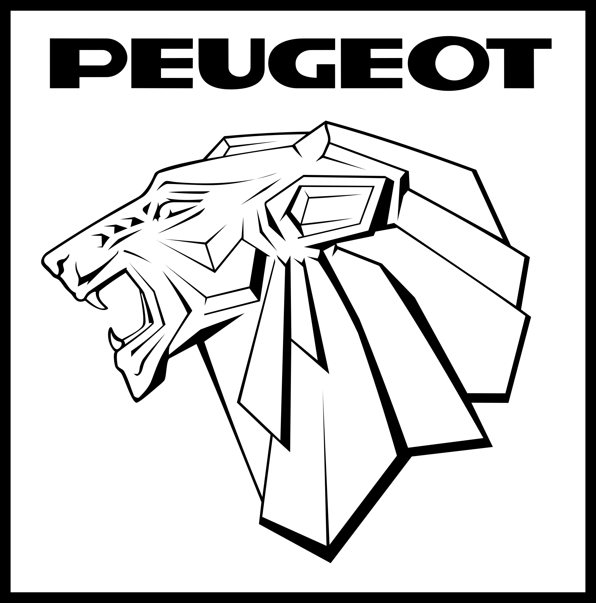 Логотип Peugeot 1964-1975 г.г.