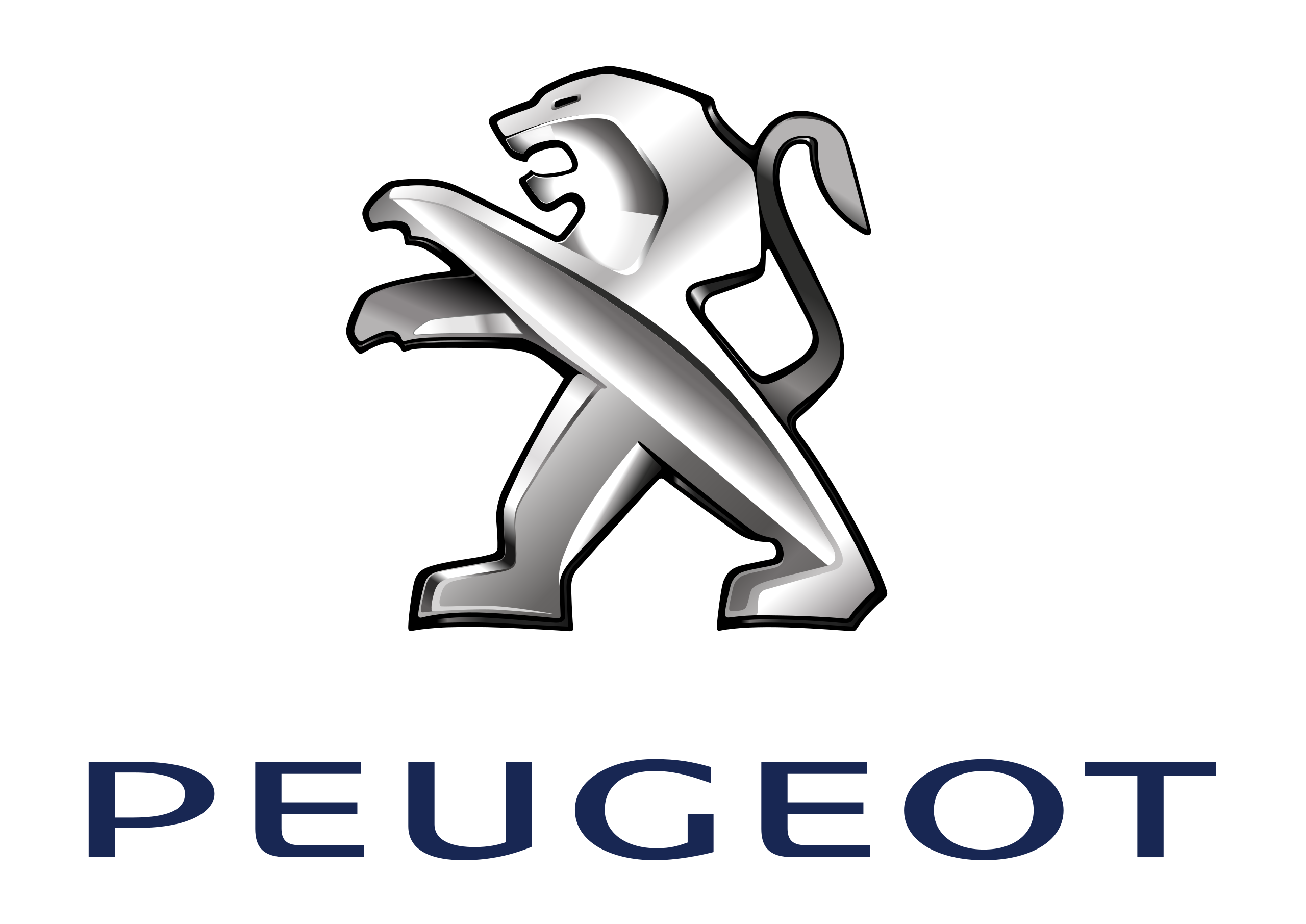 Логотип Peugeot 2010-2021 г.г.