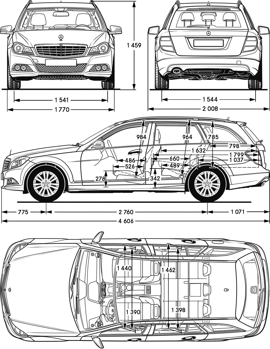 Mercedes-Benz s204
