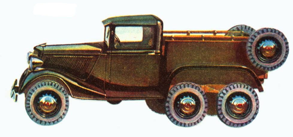 Силуэт ГАЗ-21 (1936 г)