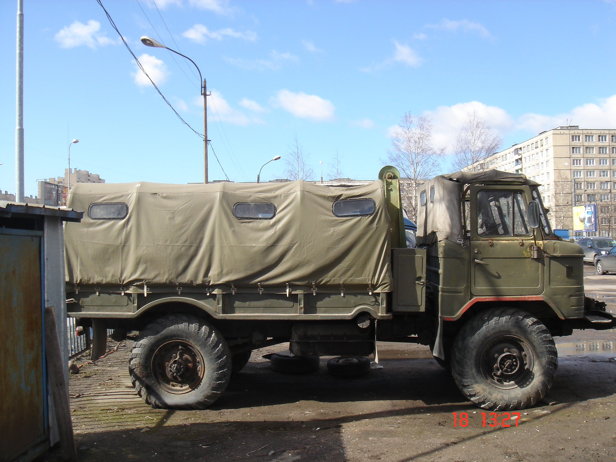 Десантный вариант ГАЗ-66Б