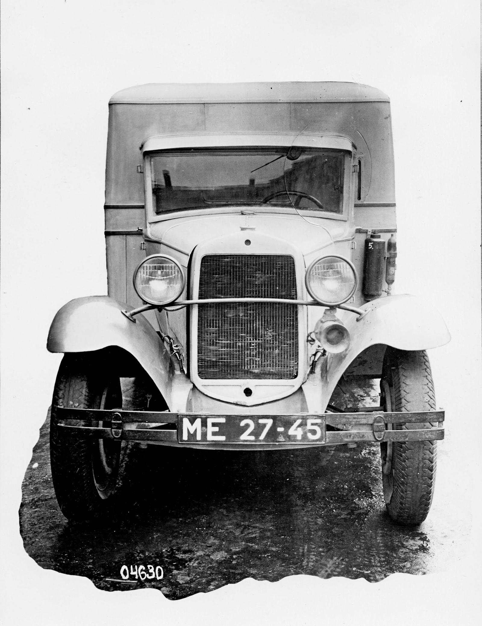 Авторефрижератор на шасси ГАЗ-АА. 1937 г