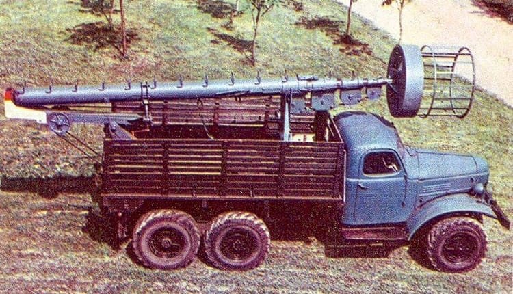 Автовышка ВИ-23 на шасси ЗИС-157