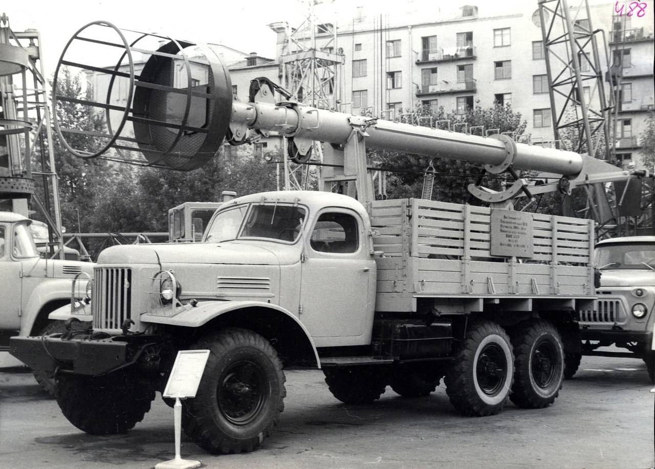 Автовышка ВИ-23 на шасси ЗИС-157