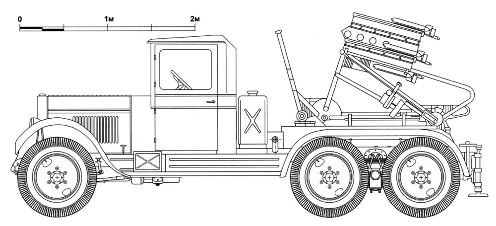 Чертеж БМ-8