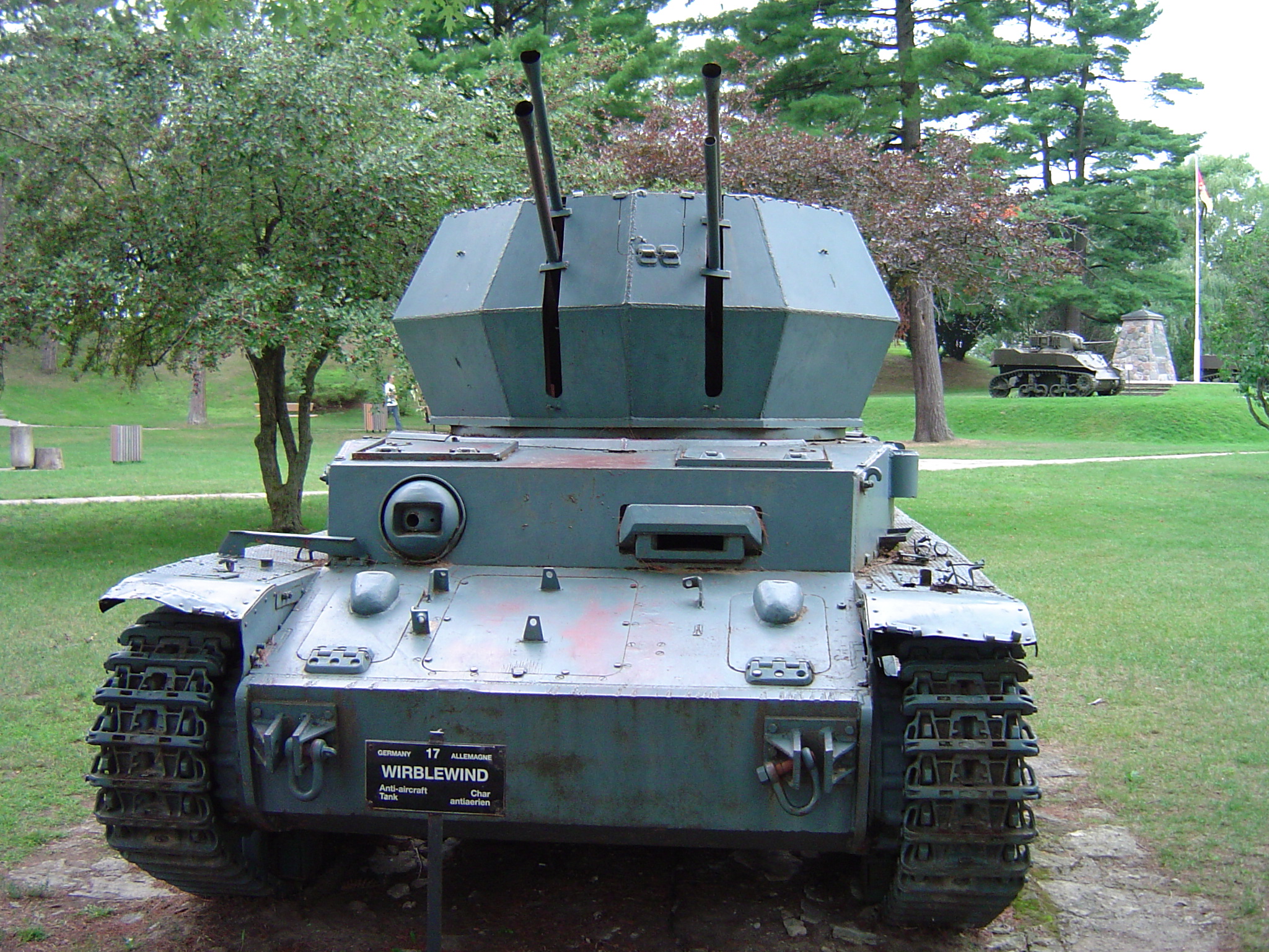 Зенитная самоходная установка Flakpanzer IV «Wirbelwind»