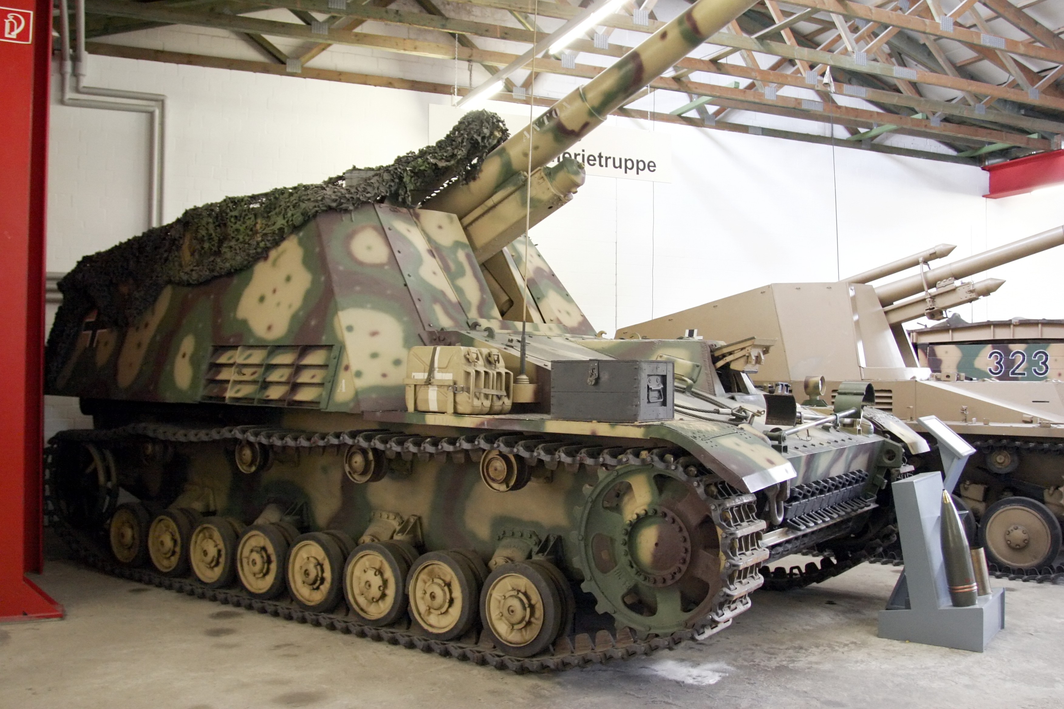 САУ Hummel ранних серий