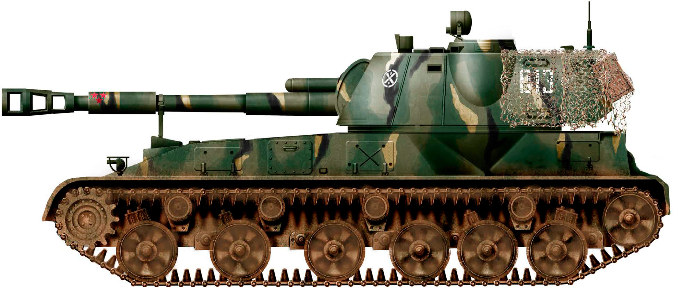 Силуэт 2С3 «Акация»