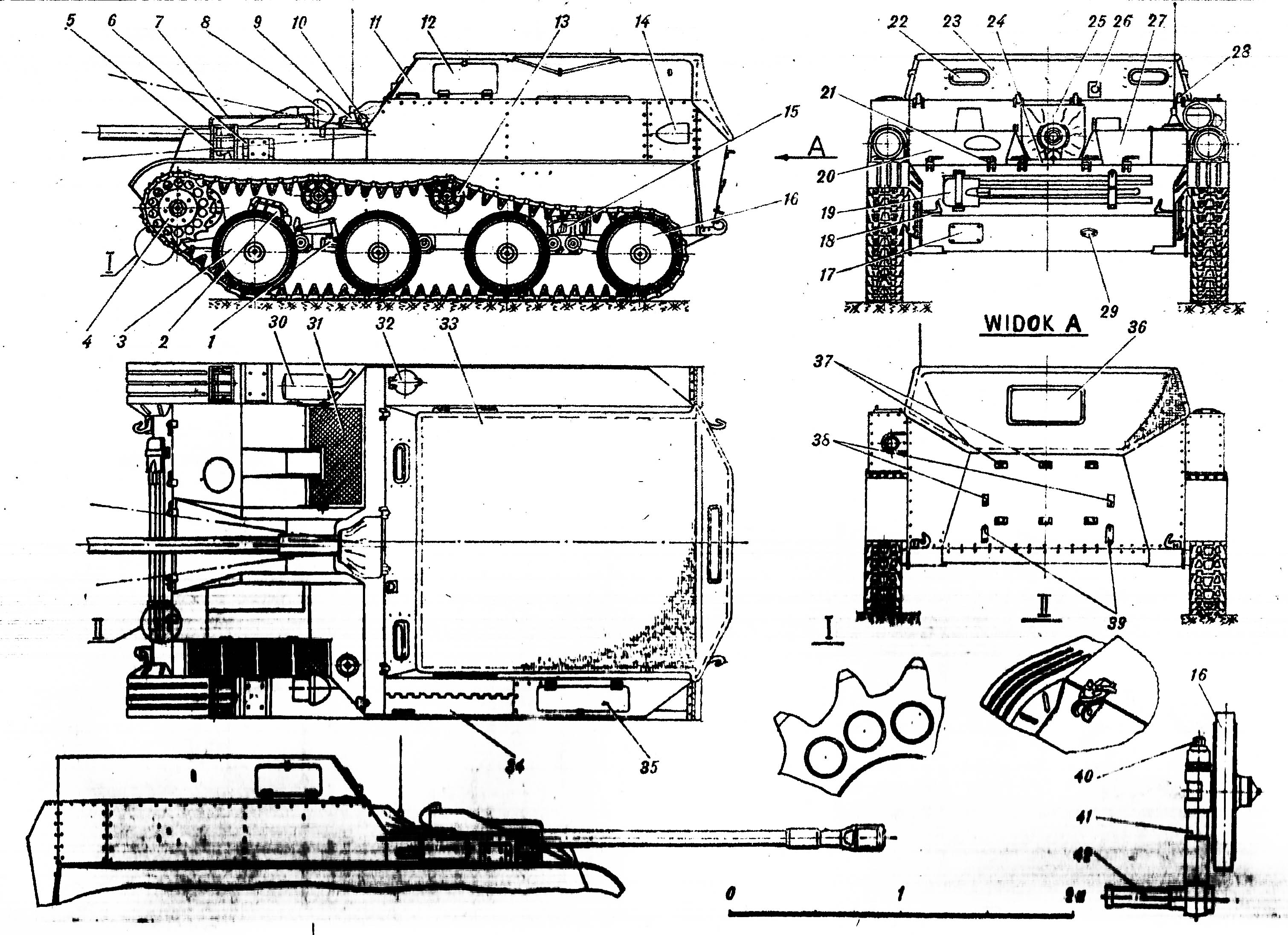 Чертеж АСУ-57