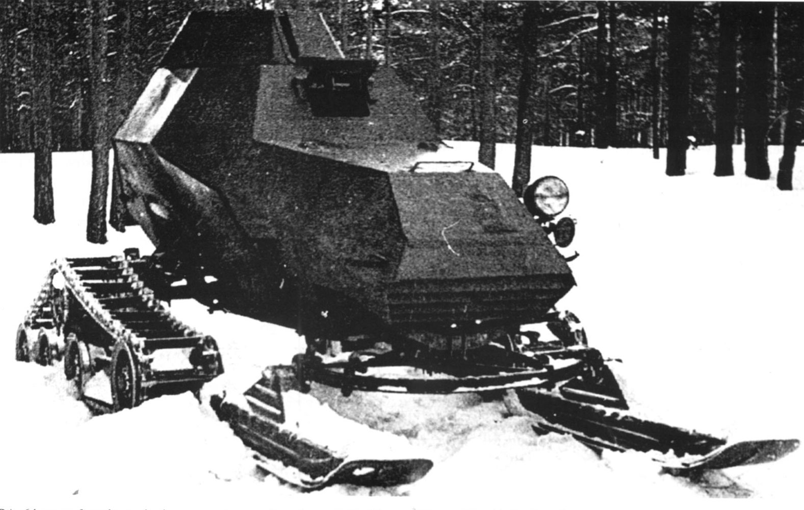 БА-64-3 снегоход