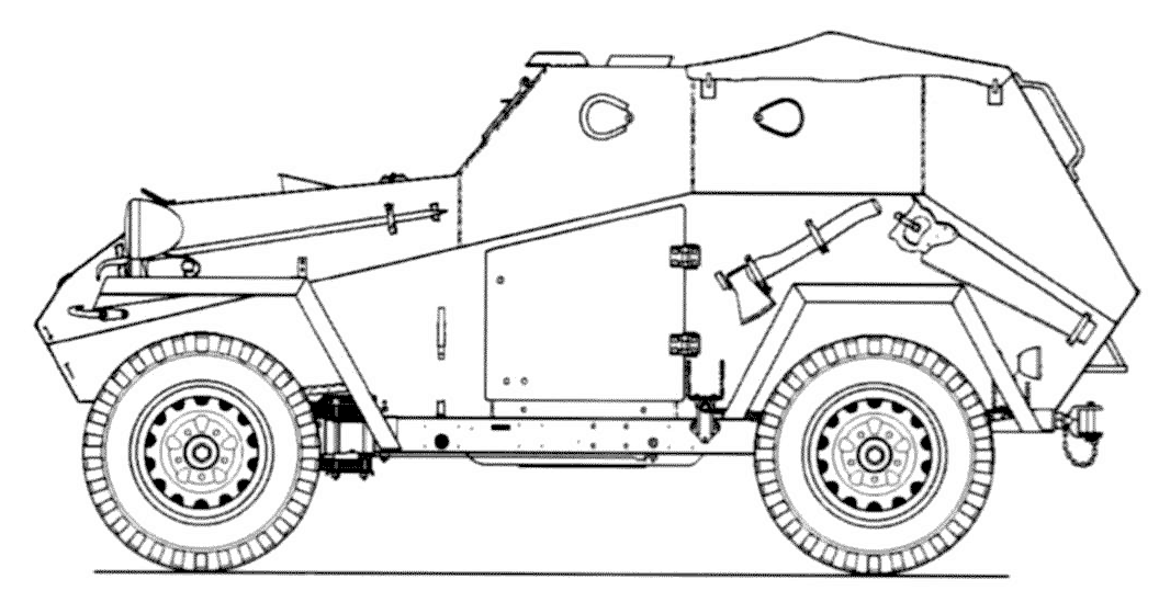 Чертеж БА-64Е