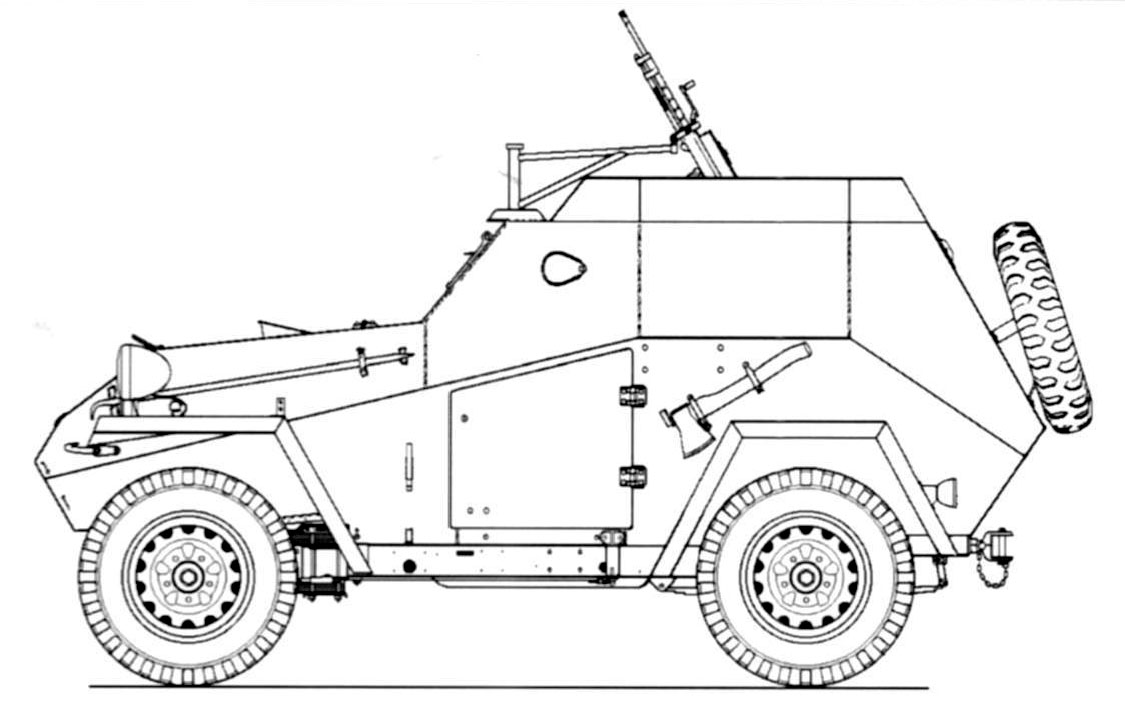 Чертеж БА-64Е