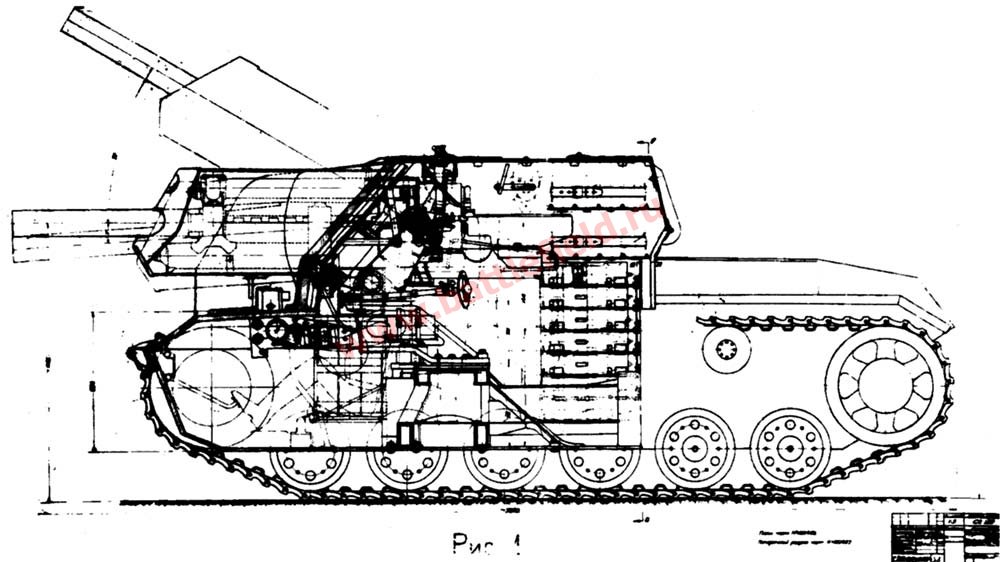 Продольный разрез СГ-122