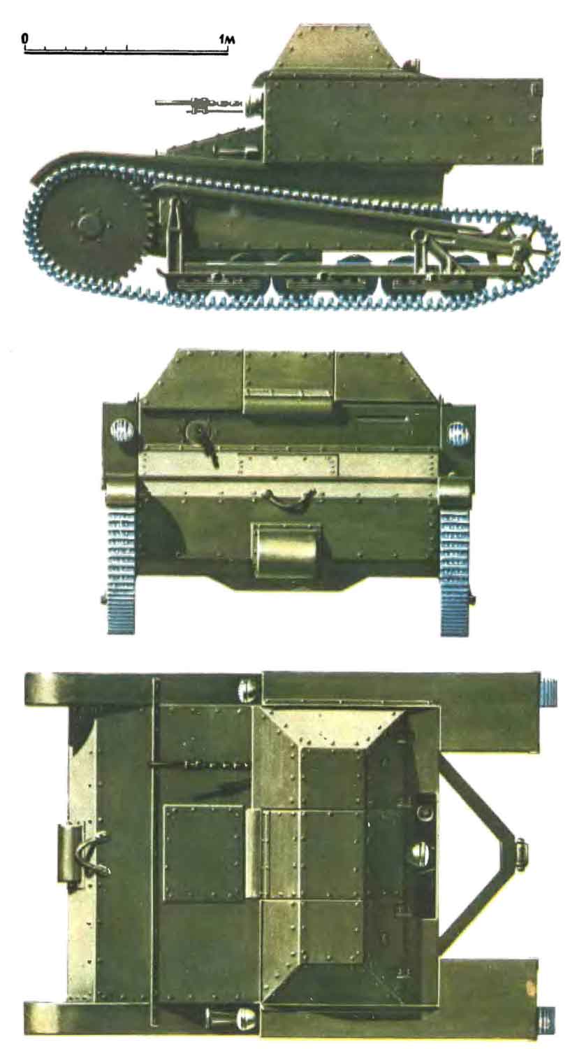 Чертеж Т-27