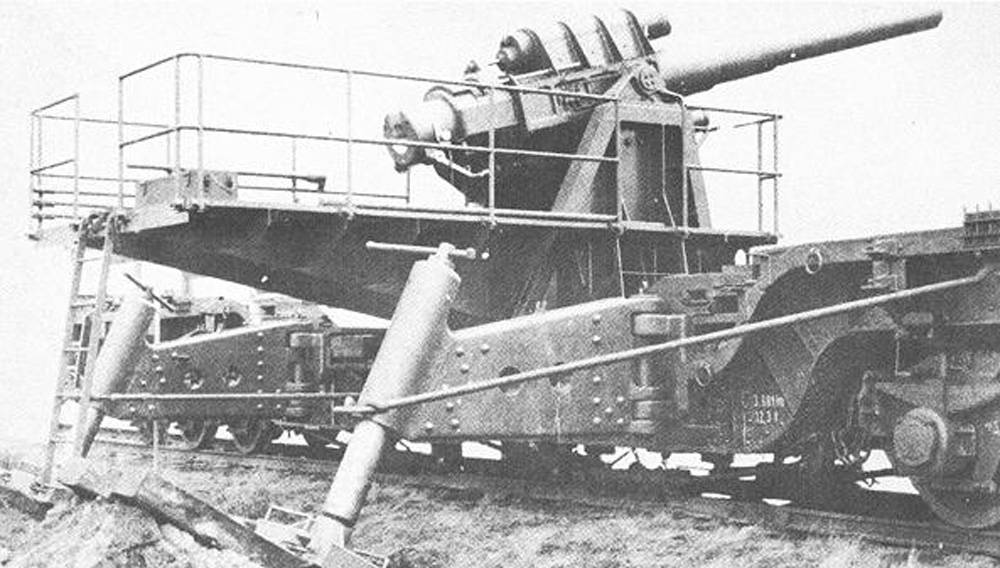Железнодорожное орудие 15-cm-Kanone (E)