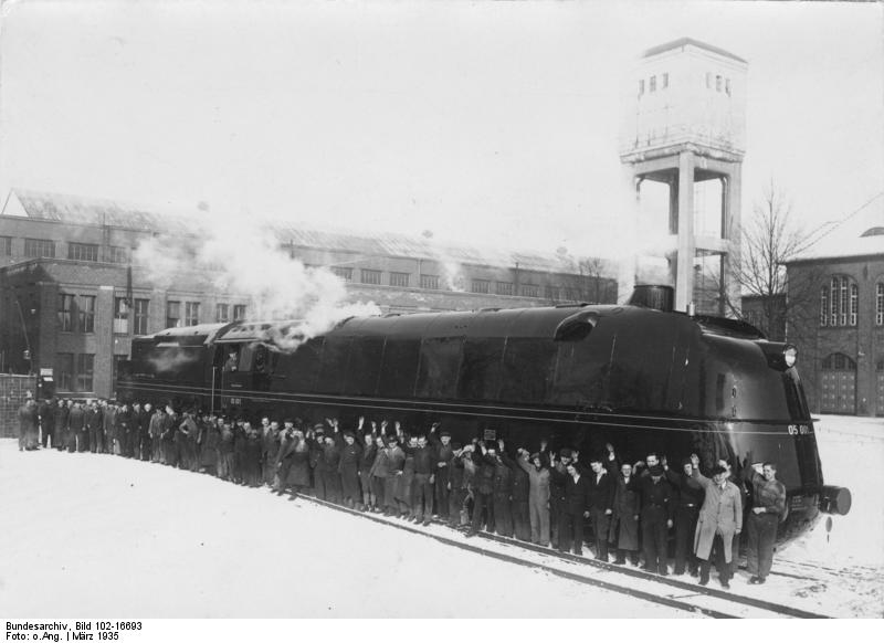 Паровоз Br 05 001