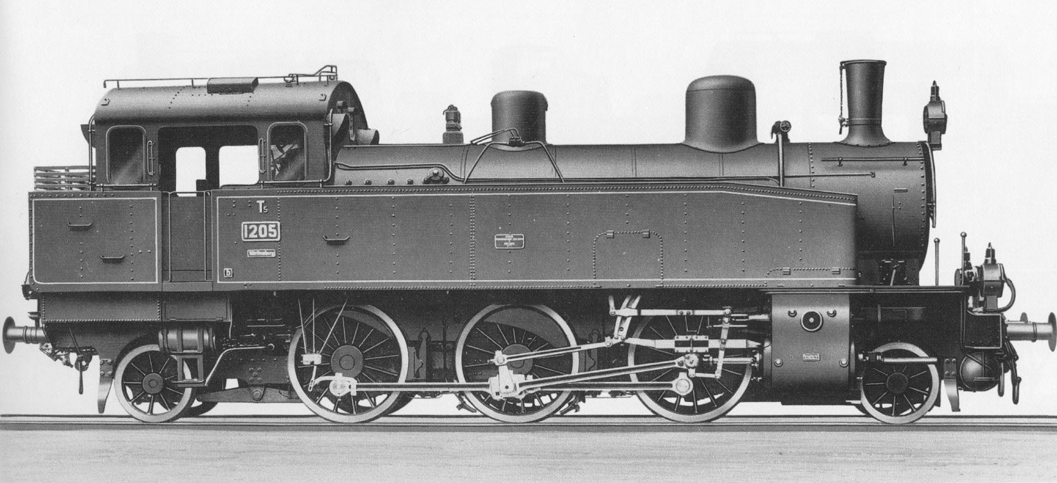Паровоз Württembergische T 5