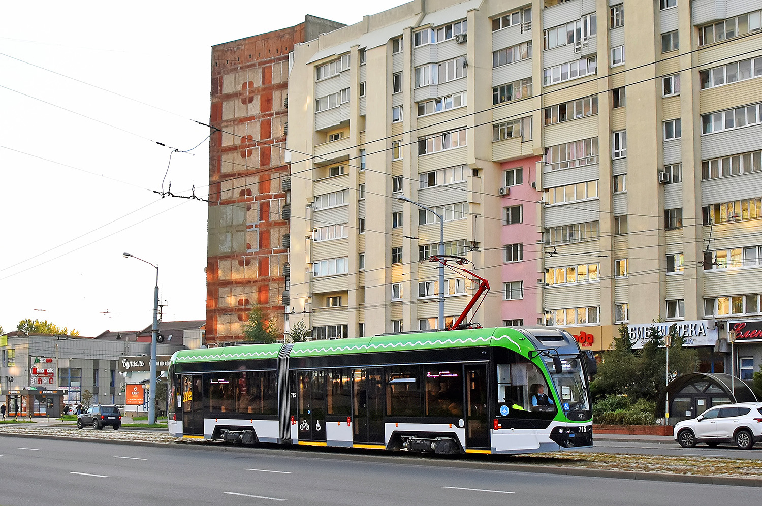 Трамвай 71-921 «Корсар»