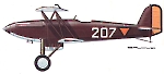 Силуэт Fokker D.XVII