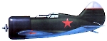 Силуэт истребителя И-16 тип 4