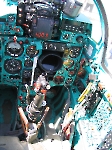 Кабина пилота МиГ-21