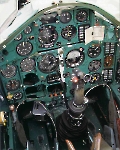 Кабина самолета МиГ-25
