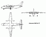 Чертеж самолета Бе-32