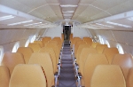 Пассажирский салон Ту-134