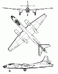 Чертеж Ту-14