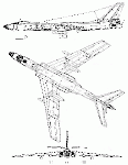 Чертеж Ту-16Р