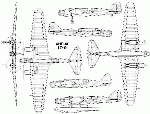 Чертеж торпедоносца АНТ-41 (Т-1)