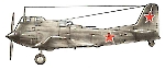 Силуэт Ил-20