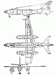 Чертеж Ил-28